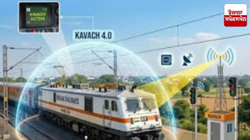 Indian Railways Commissions Kavach 4.0 on Key Delhi-Mumbai, Delhi-Howrah Routes