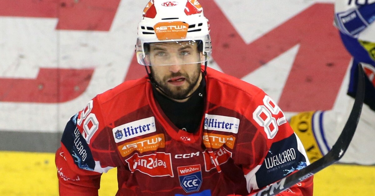 Lauf soll anhalten - KAC-Ass Herburger feierte ausgiebig den 600er