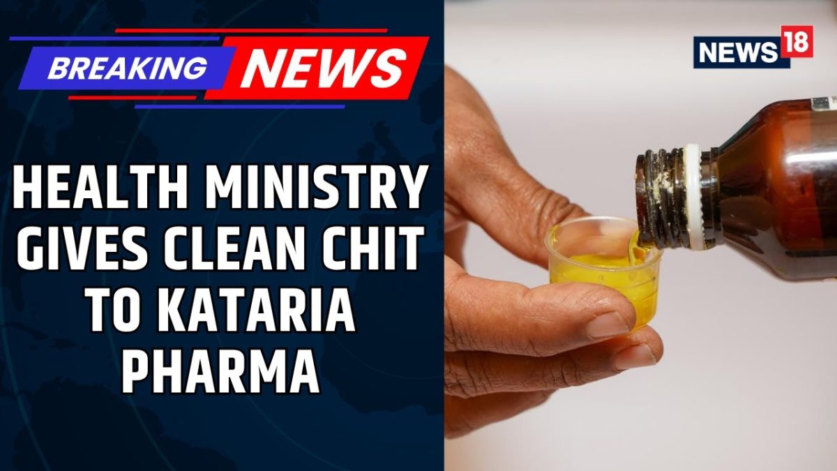 Cough Syrup Killing Kids: Centre Gives Clean Chit To Kataria Pharma After No Contaminants Found