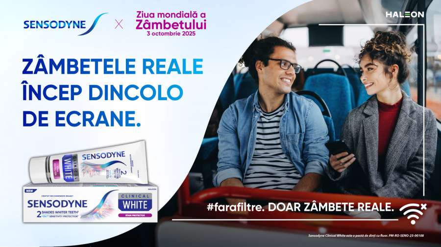 Digitalizarea afectează sănătatea mintală. Pe 3 octombrie, de Ziua Zâmbetului, reconectarea începe cu un zâmbet real