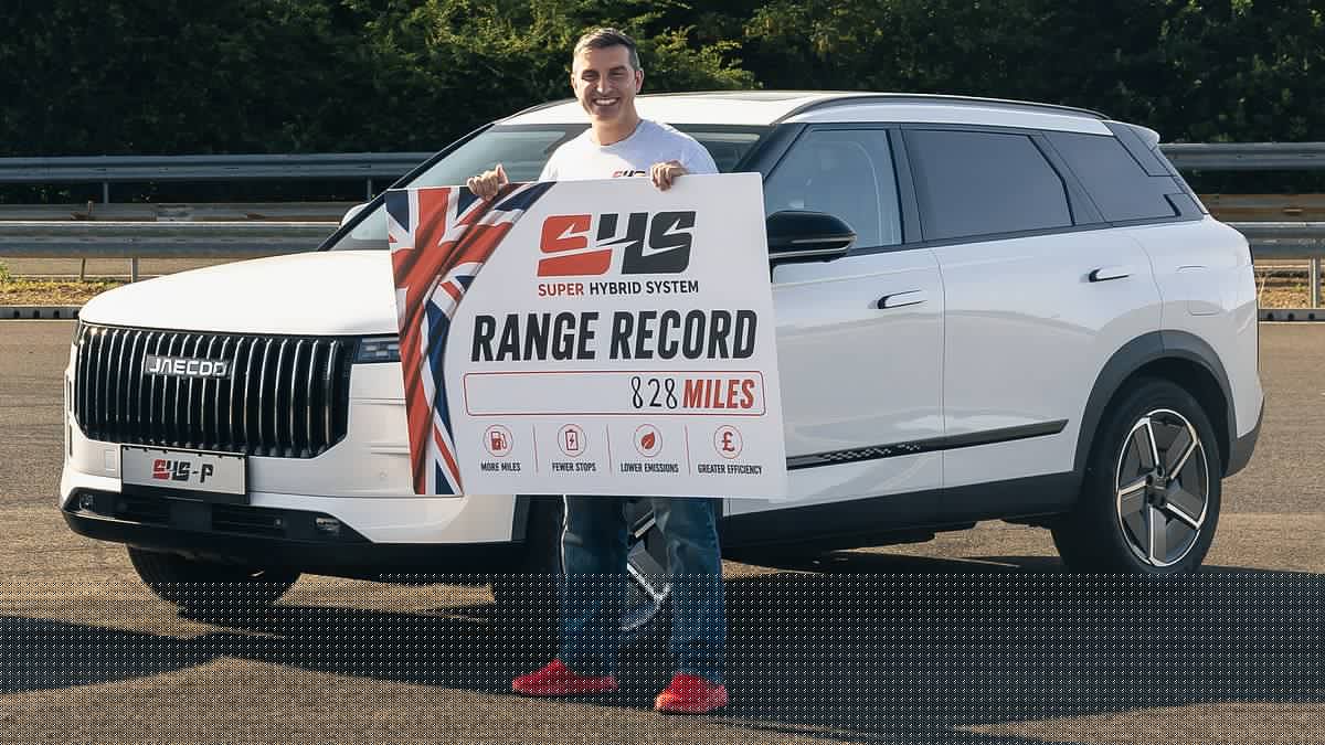 Jaecoo 7 - dubbed the 'Temu Range Rover' - has just driven the length of the UK on one tank of fuel