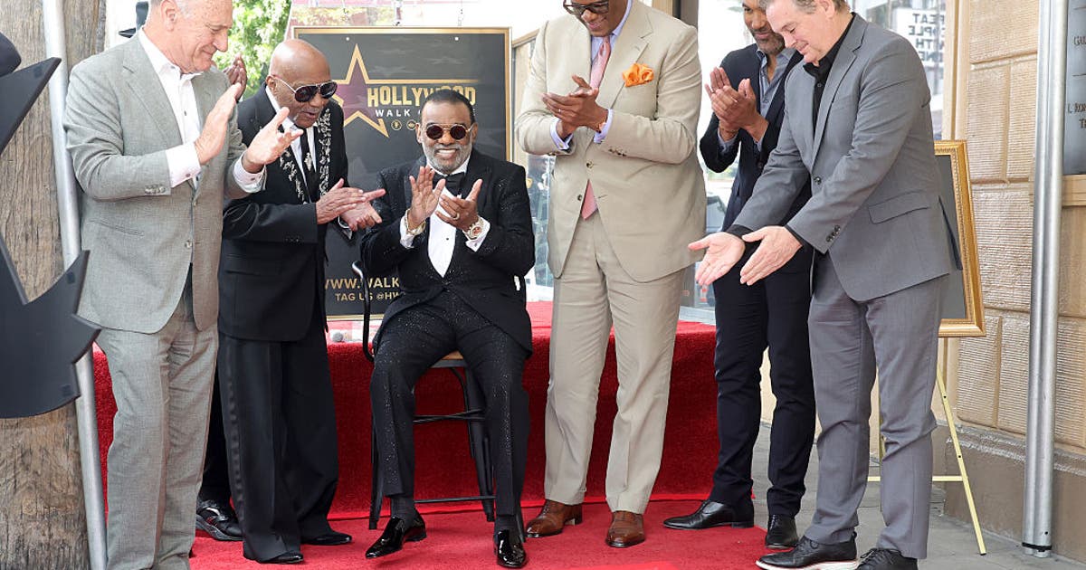 The Isley Brothers honored with star on Hollywood Walk of Fame
