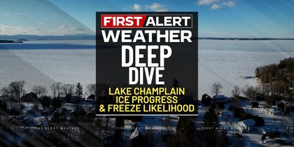 Could rapid ice growth cause Lake Champlain to finally freeze over this winter?
