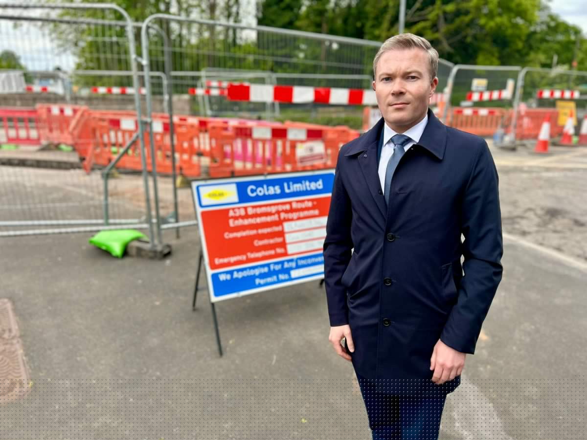 'My concerns over A38 BREP road scheme' - Bromsgrove MP