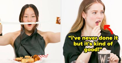Yerin Ha And Hannah Dodd Hysterically Reacted To Trying American Fast Food For The First Time, Including Dipping Fries In A Wendy's Frosty