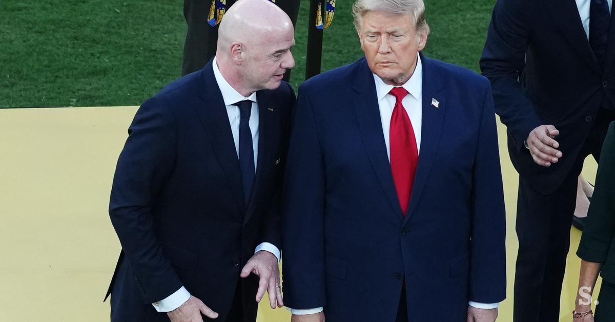 Fifa zanika: Infantino se ni pogovarjal s Trumpom
