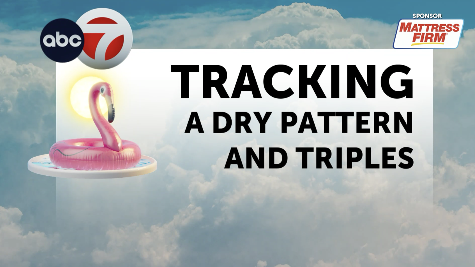 ABC-7 StormTrack Weather: Tracking a hot and dry pattern this weekend