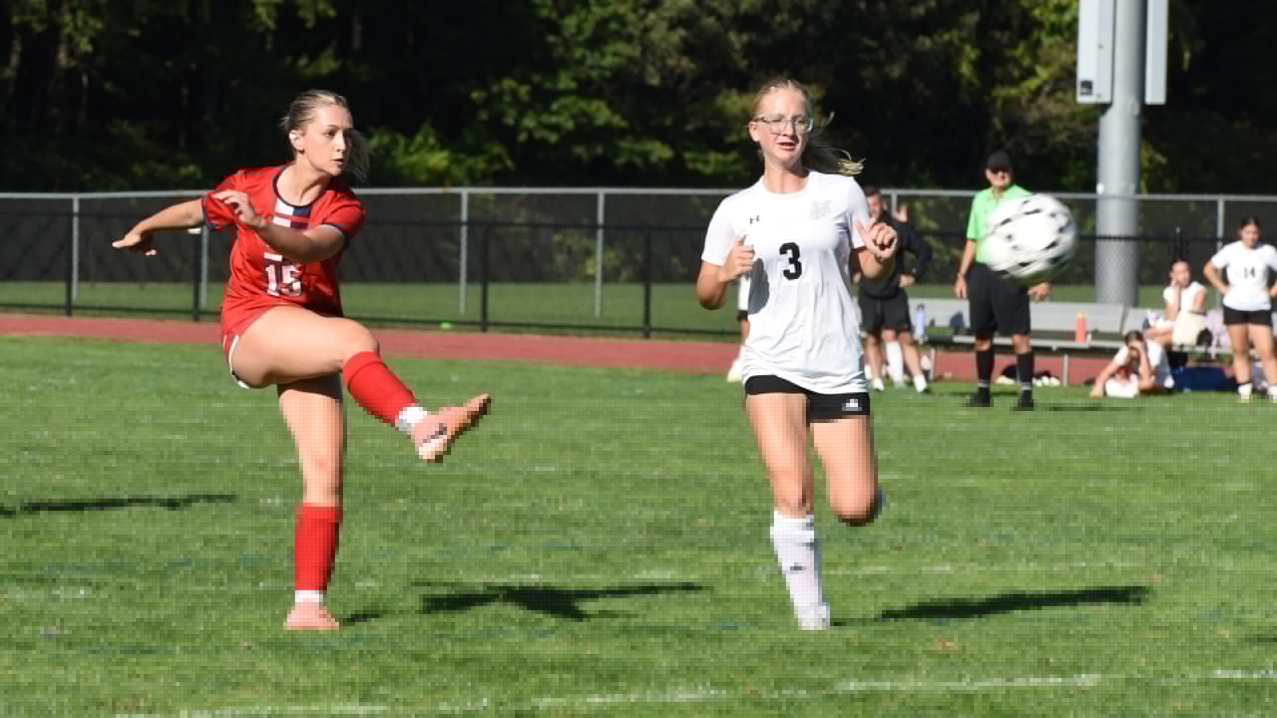 Maddie Fagan’s milestone goal propels Frontier girls soccer to victory against Hopkins