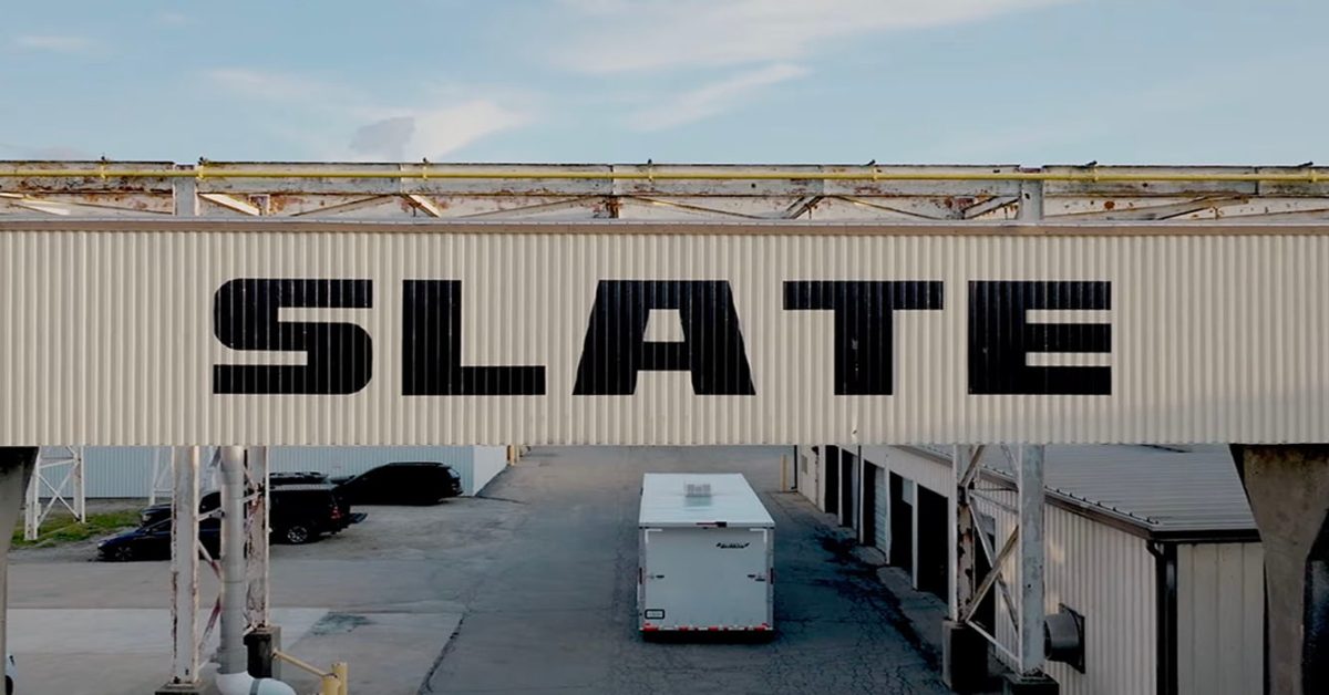 Slate Auto shares progress update on truck manufacturing plant set to open this year [Video]
