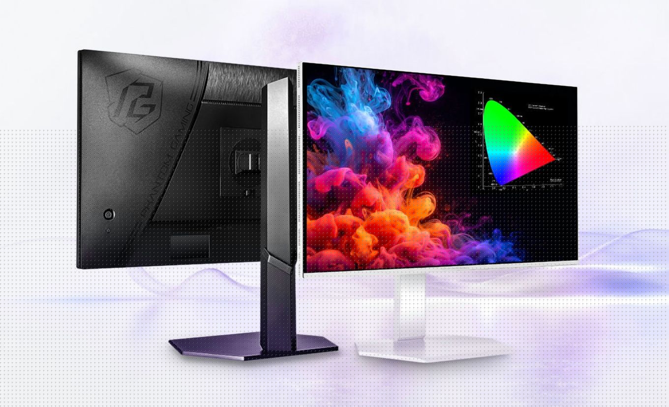 WQHD, QD-OLED, 240 Hz und FreeSync: ASRock PGO27QSA(-W) ist in Deutschland erschienen