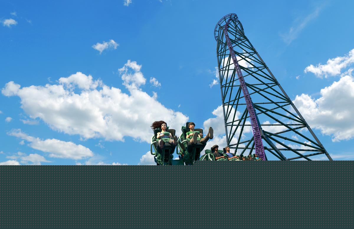 Six Flags Unveils Record-Breaking Coaster