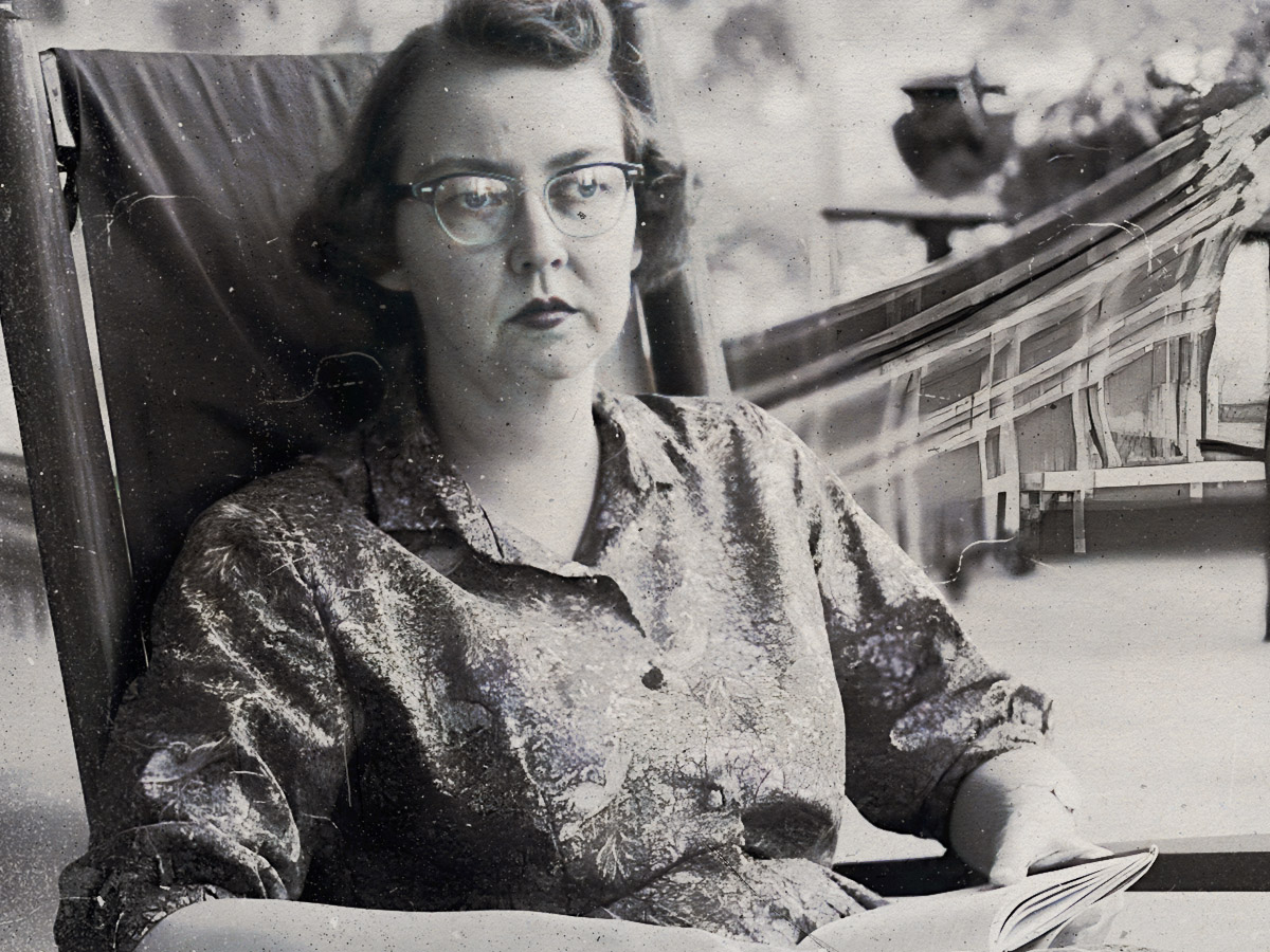 Flannery O’Connor’s diary entry on living a good, lazy life