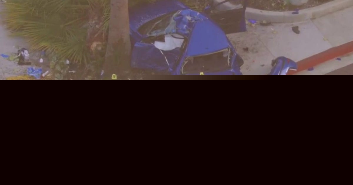 CHP pursuit ends in deadly Pomona crash after driver slams into tree