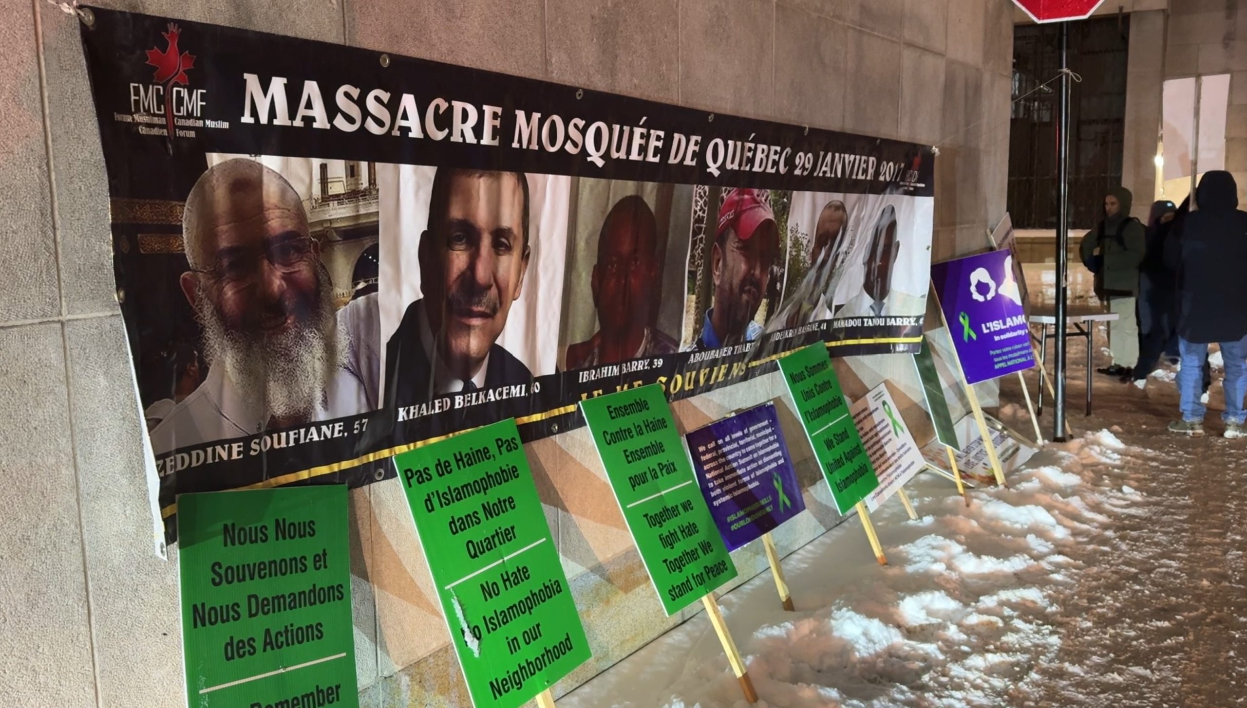 Montreal holds commemoration to honour victims of Quebec City mosque attack