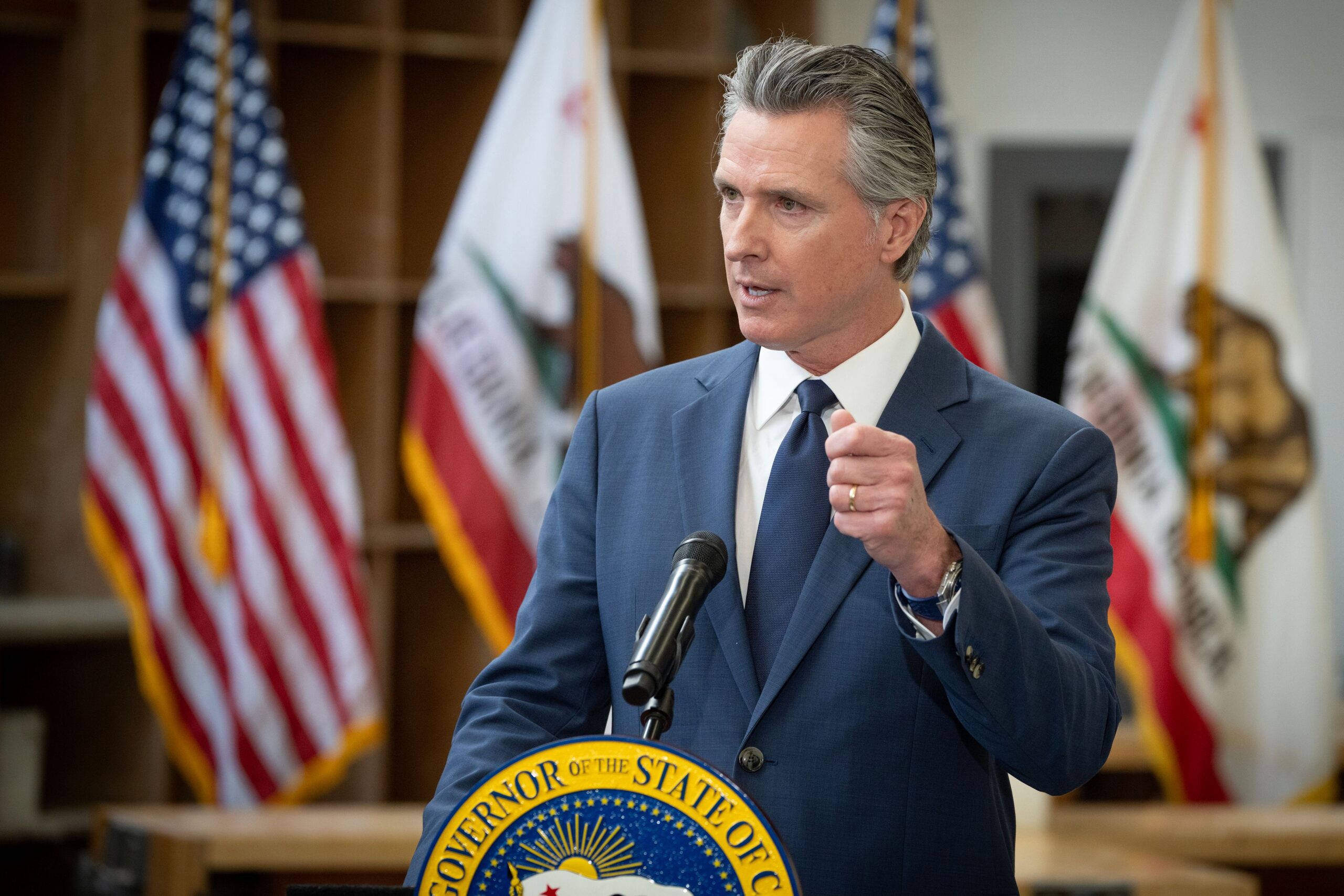 Governor of California Guilt Trump on social networks for the government’s shutdown