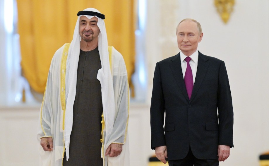 Russian, UAE presidents discuss Gulf tensions, Ukraine war in phone call
