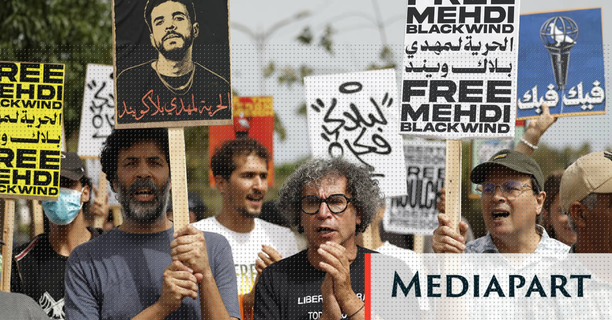 Le rappeur El Mahdi Lyoubi, détenu au Maroc et symbole de la répression des artistes
