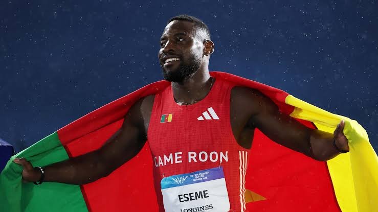 Cameroon’s Eseme storms to 100m Commonwealth gold