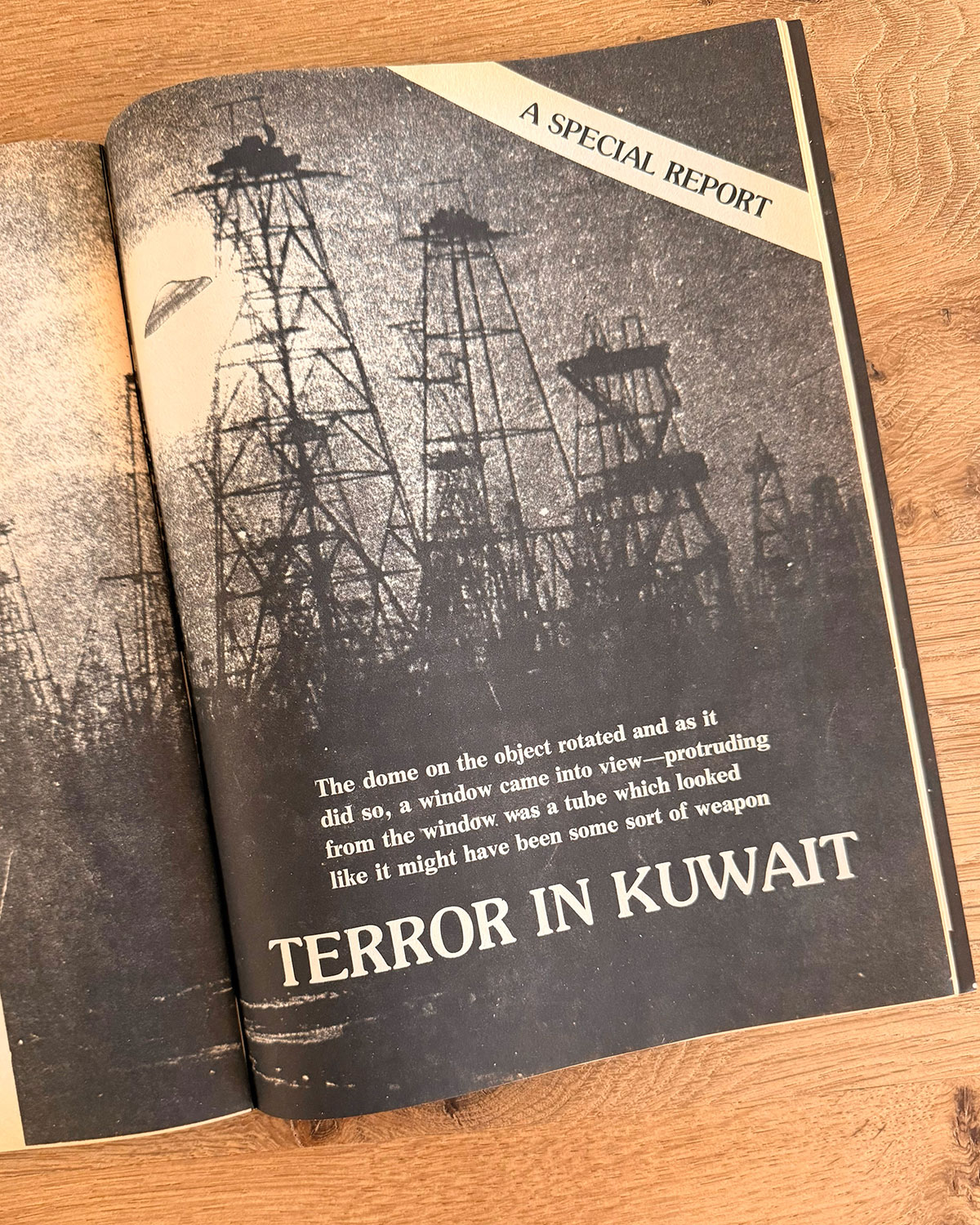 Comment on UFO TERROR IN KUWAIT! From Summer 1979 by Mishooooole