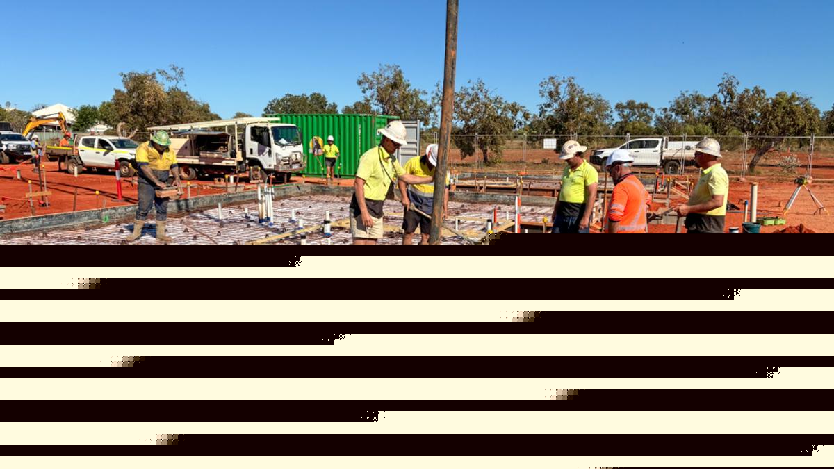 Broome Step Up/Step Down  facility build hits major milestone