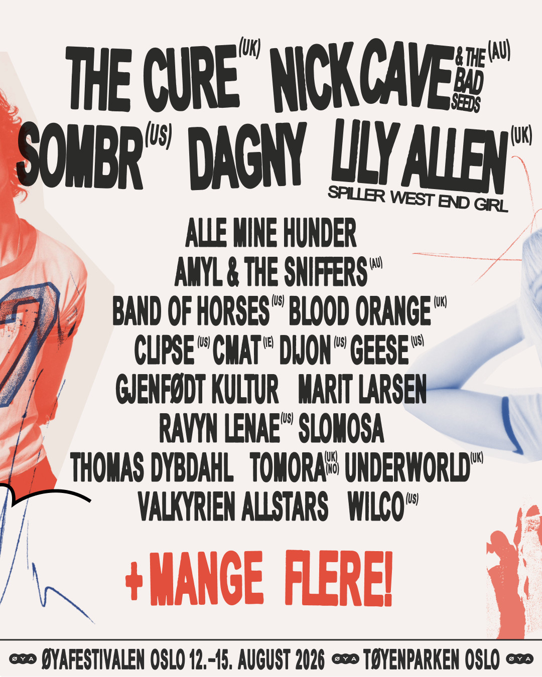 NEWS: Øya Festival announces major new wave of artists for 2026