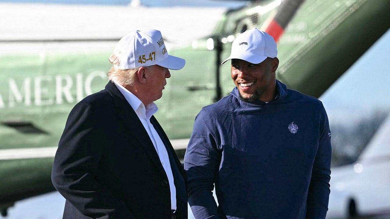 Saquon Barkley 'can understand' backlash for his Trump hangout, 'glad' Giants stars worked out differences