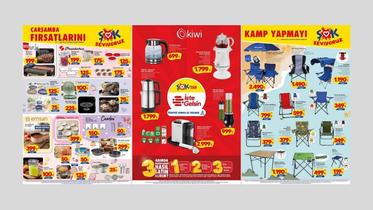 ŞOK'a elektrikli semaver geliyor! 5 Ağustos 2026 ŞOK aktüel kataloğu