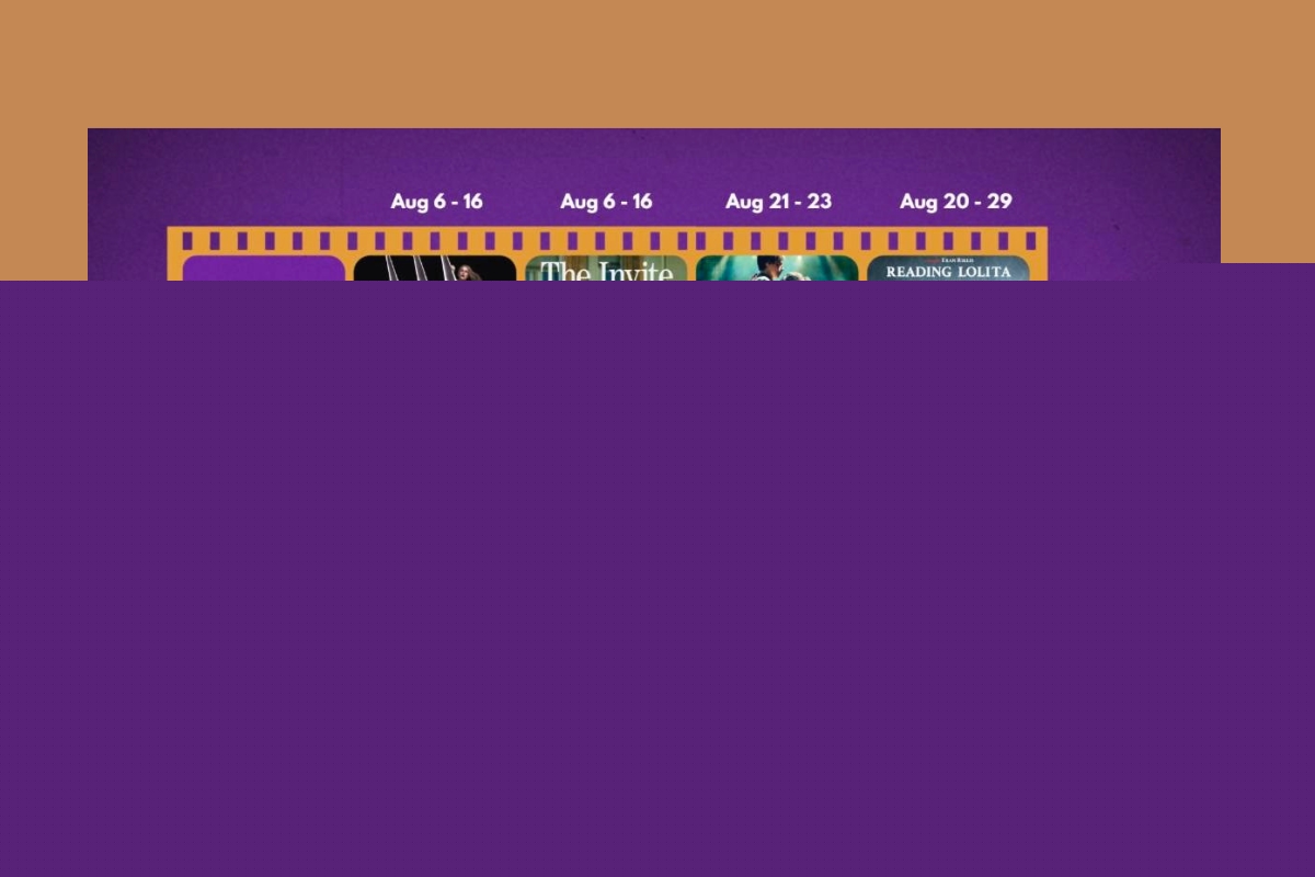 HippCinema announces August 2026 lineup