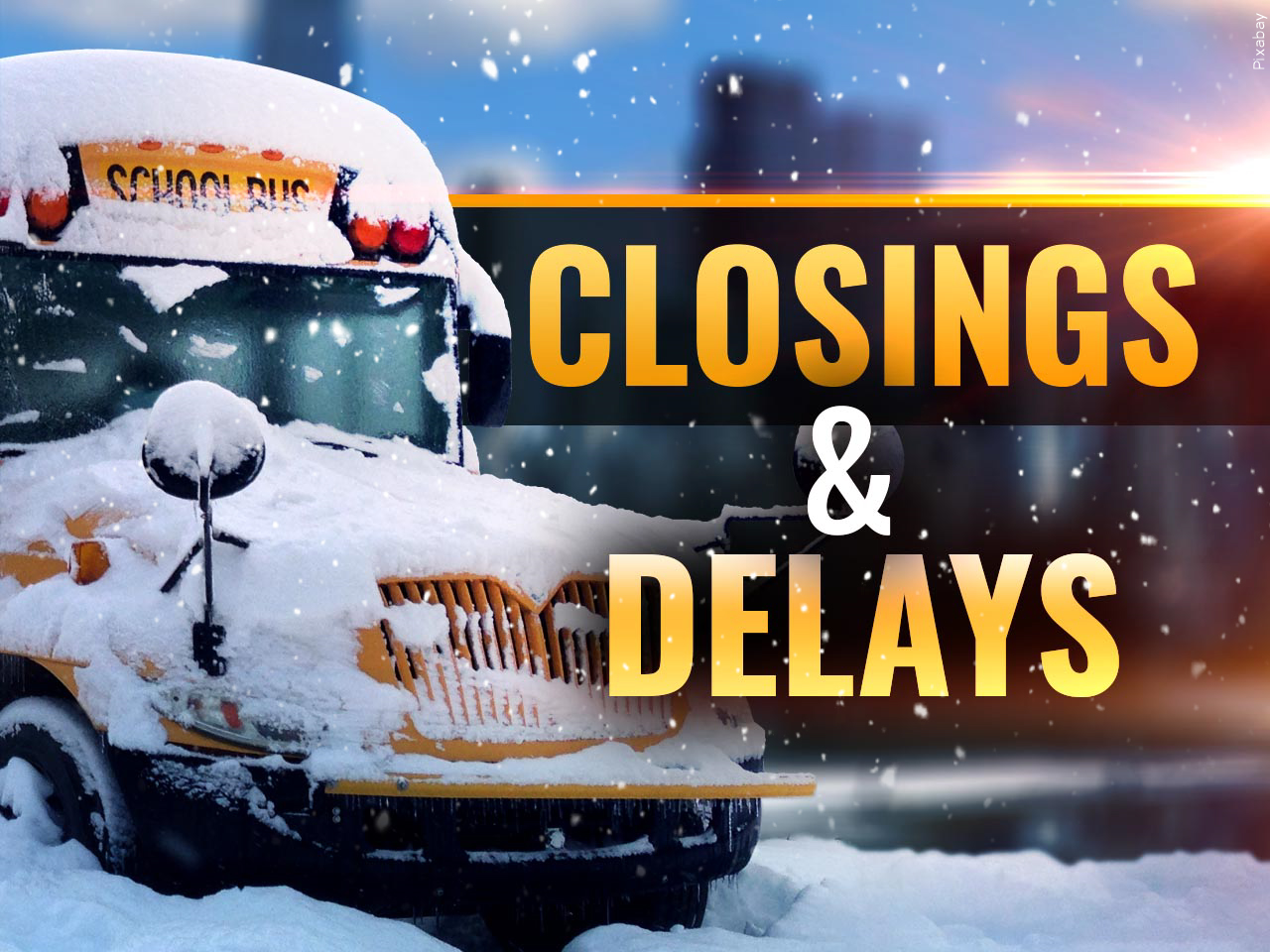 School Closures for Friday, Jan. 30