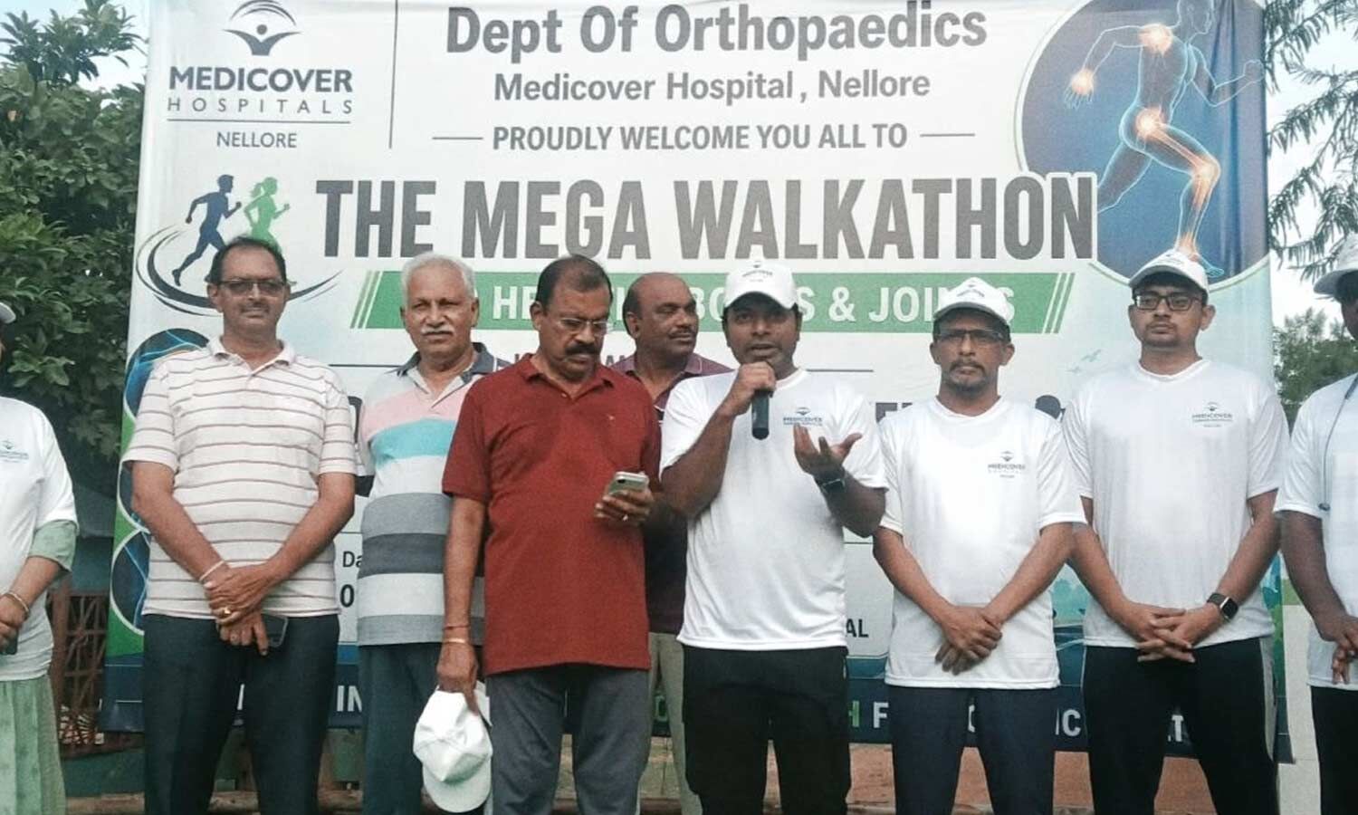Nellore: Walkathon held for healthy bones