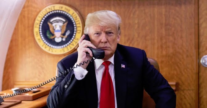 Prez Trump Phones It In For Ty Masterson