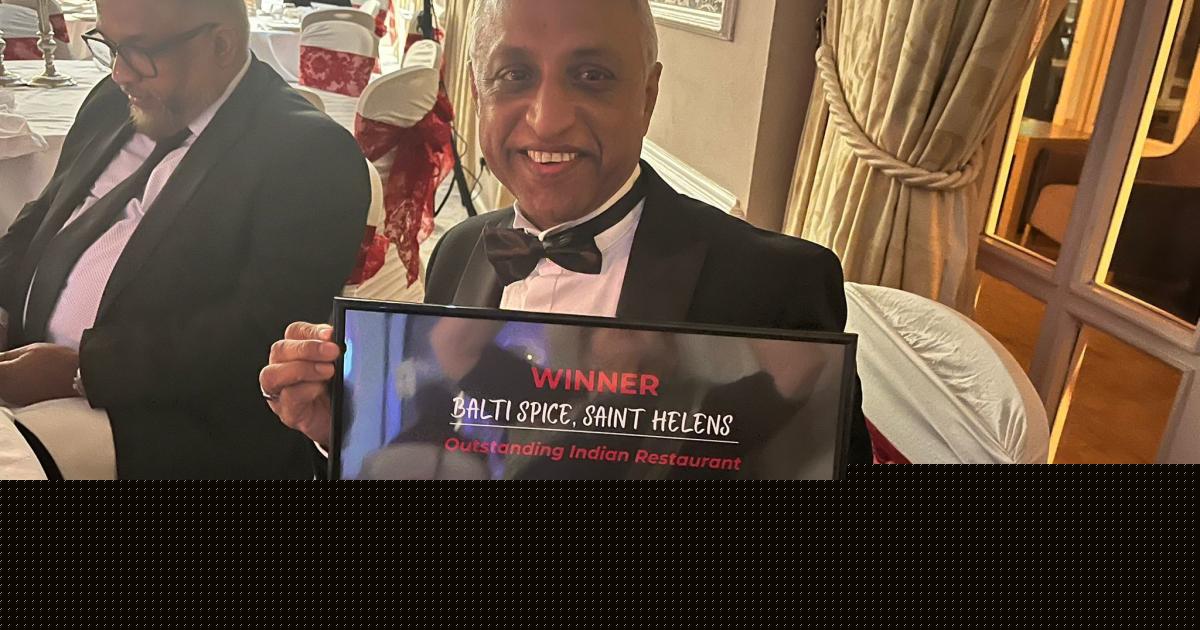 St Helens’ Balti Spice named Outstanding Indian Restaurant of the Year 2025