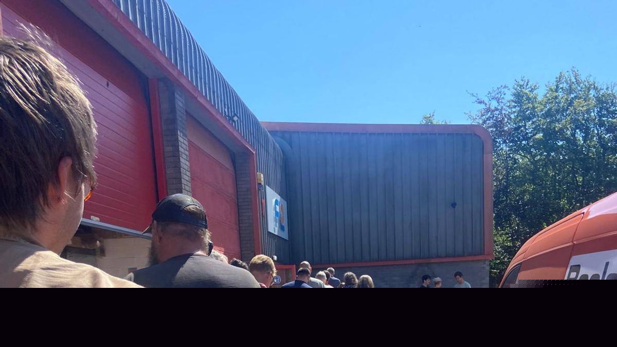 Hundreds of shoppers queue for solar eclipse glasses in Exeter