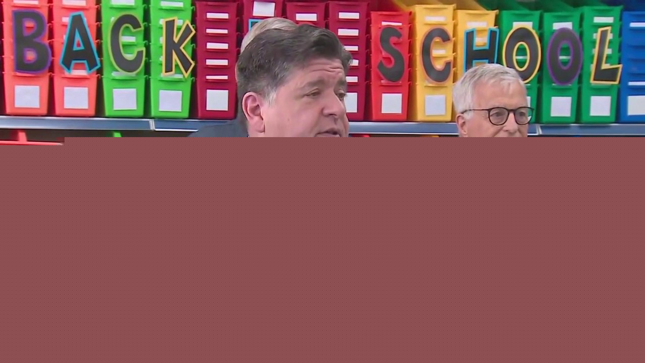 Pritzker highlights back-to-school tax holiday, other efforts to lower family costs