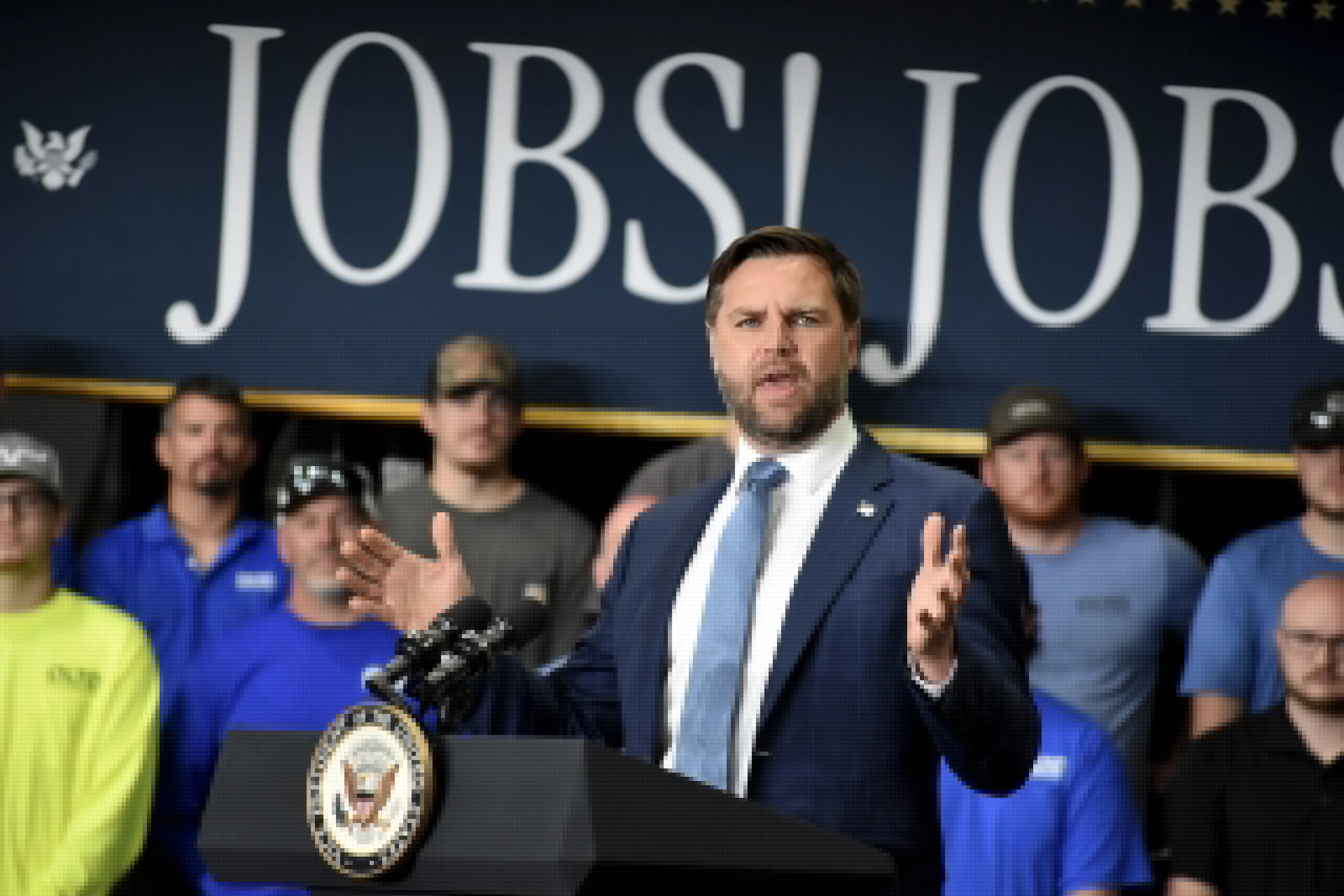 Vance touts tax cuts, Trump’s domestic agenda in Georgia