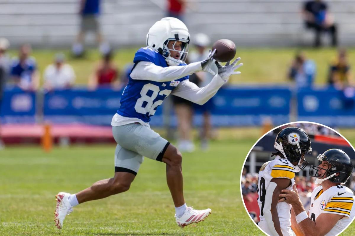 Calvin Austin III using lessons from Aaron Rodgers to play his way off Giants’ bubble: ‘Demands a lot’