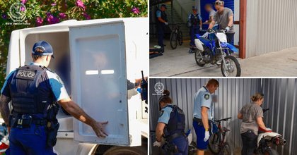 Teens arrested, drugs seized in raids after gang of bikers threw rocks at cops