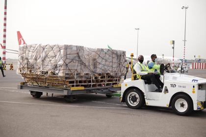 Ghana is the first country in Africa to receive Covax vaccines