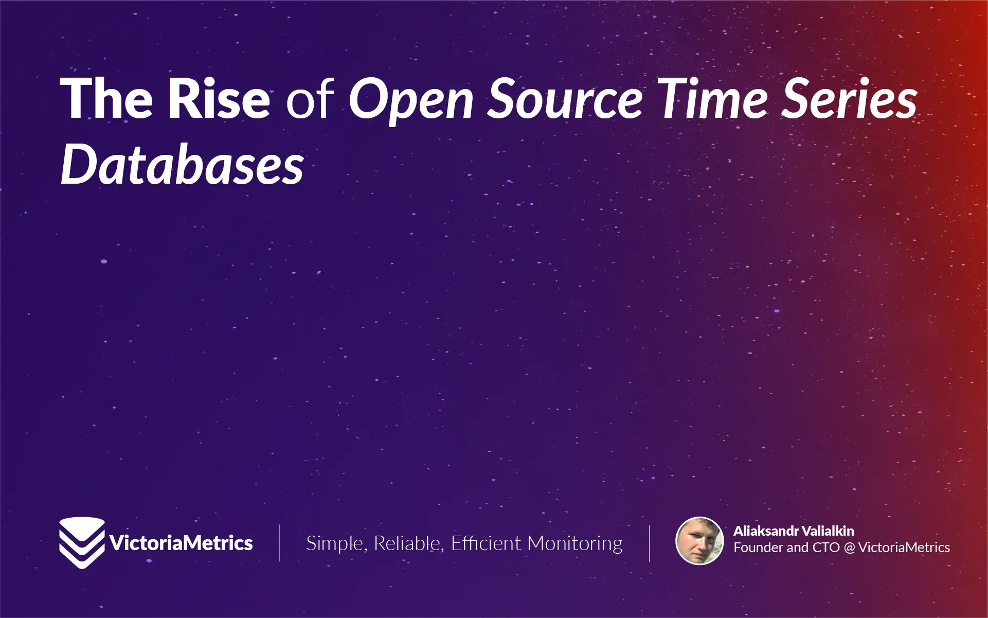 The Rise of Open Source Time Series Databases