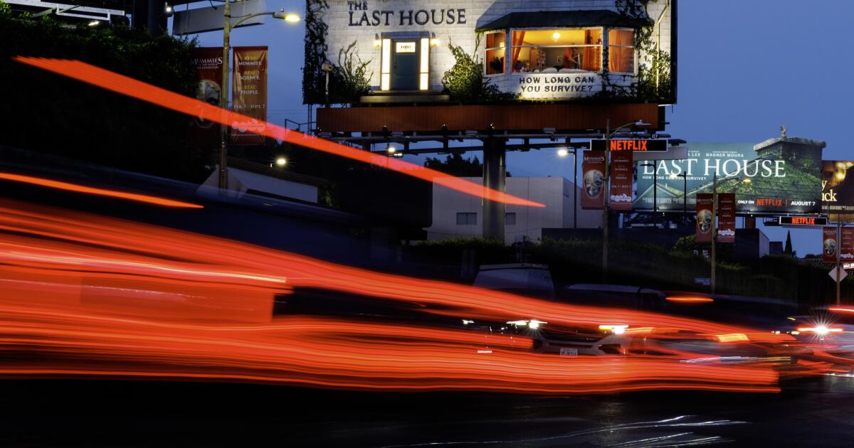 WeHo's newest resident enjoys A/C, Sunset Strip views ... from inside a billboard. Why he's there