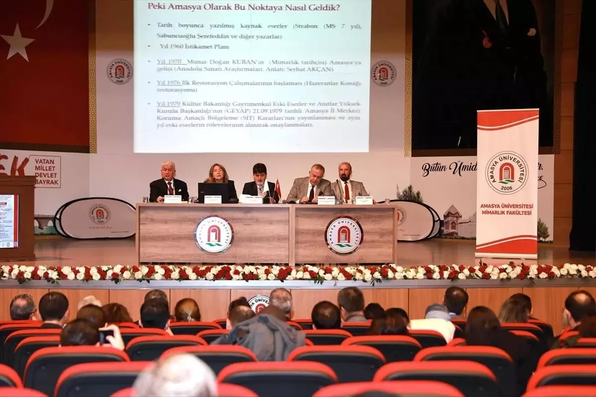 Amasya Üniversitesi'nde Kültürel Peyzajlar Kongresi Gerçekleşti