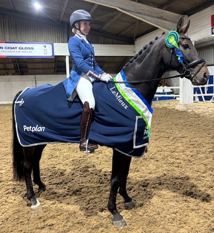 Local horse rider canters to national success after winning prestigious title