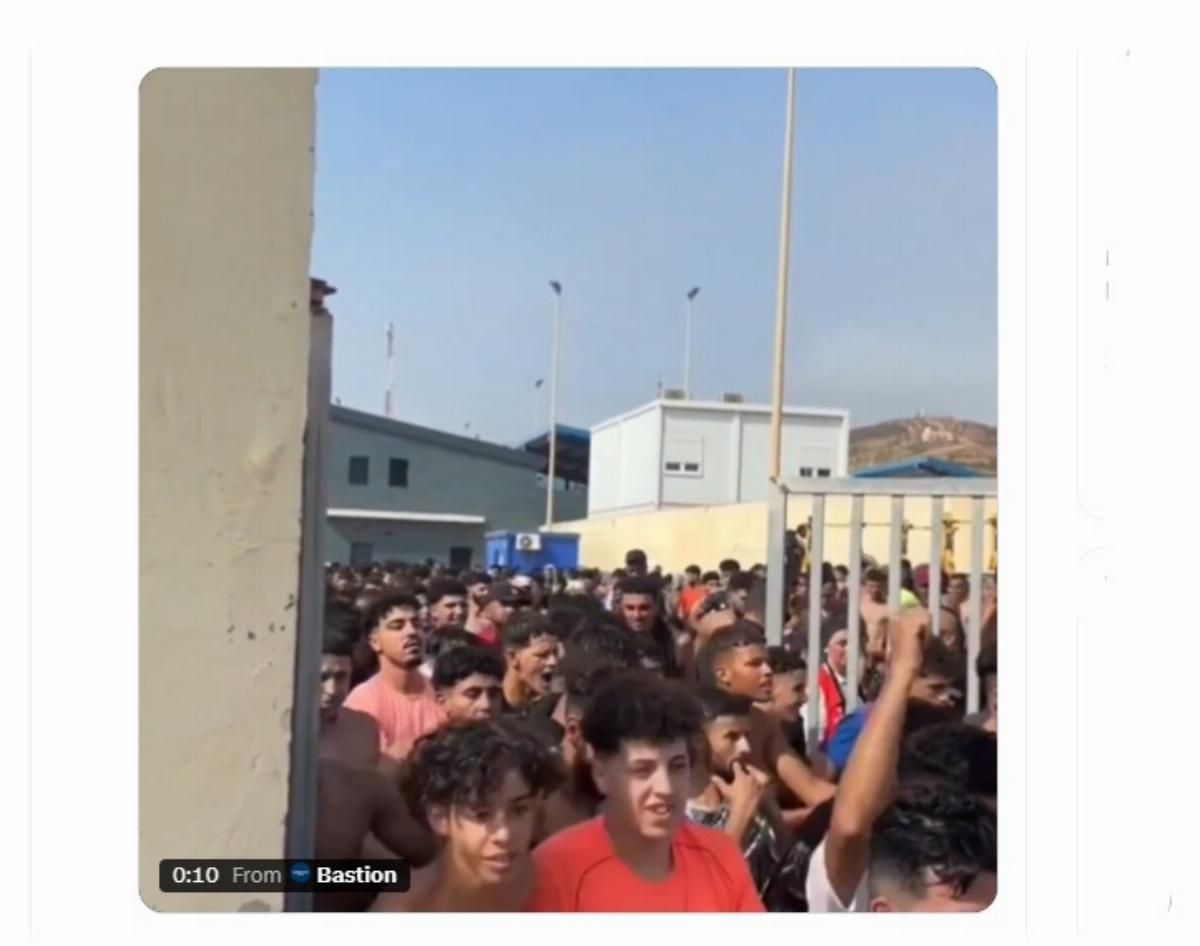 Tin Ear: Vatican News reports that bishop of Ceuta vows to support marauding migrant 'needs'