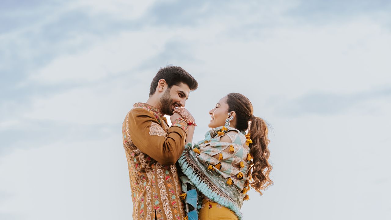 This designer bride created over 40 bespoke outfits for her wedding in Jaipur