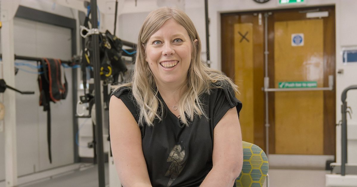 Glasgow NHS worker who suffered stroke aged 36 faced learning how to walk again