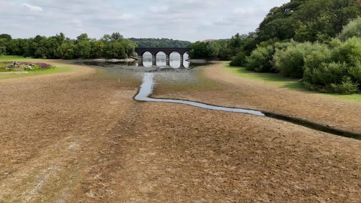 The eight reservoirs at risk of running out of water