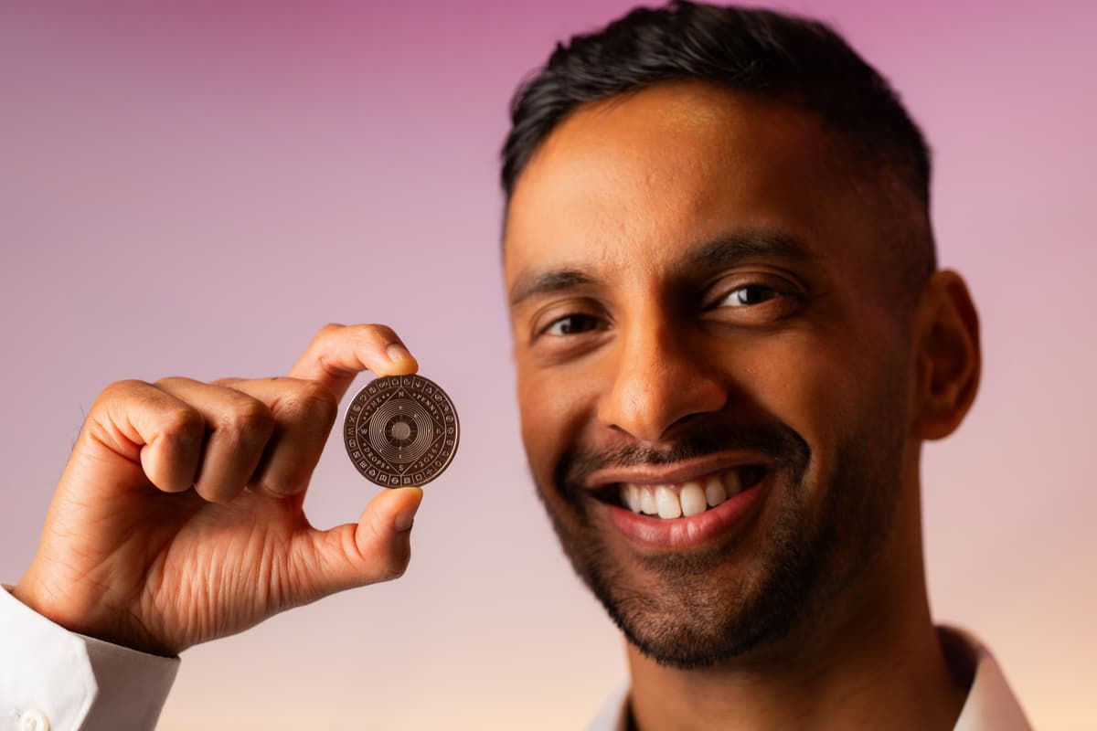 ‘Code breaker’ coin gives competition entrants chance to win a solid gold bar