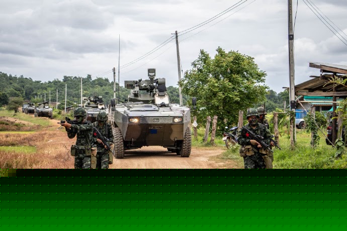 Thai Army’s VN‑1C Wheeled IFV in Field Exercise