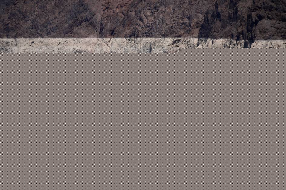 El lago Mead en el río Colorado está en su nivel más bajo en la historia