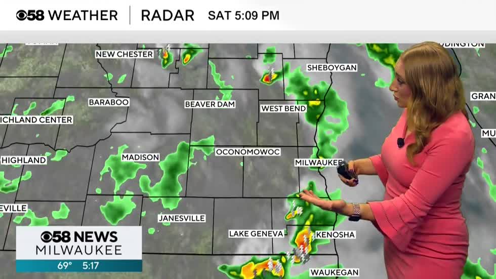 Eye to the sky and umbrella in hand into early next week